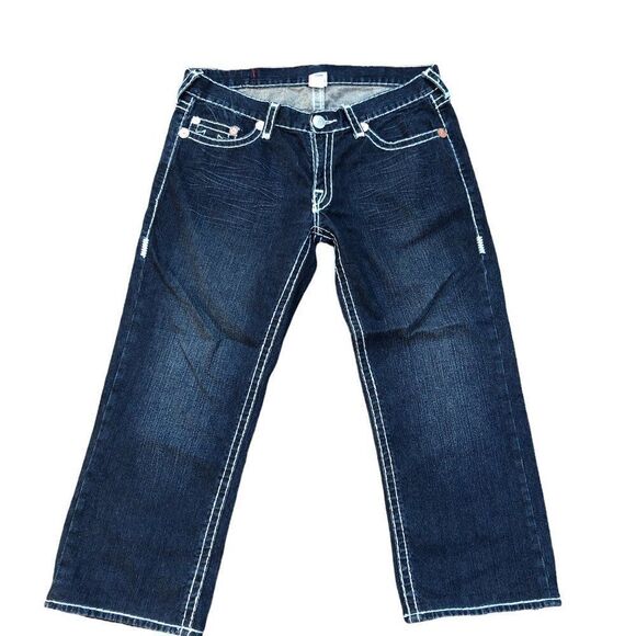 True Religion Jeans Size 38 BOBBY SUPER T Blue - Picture 4 of 8